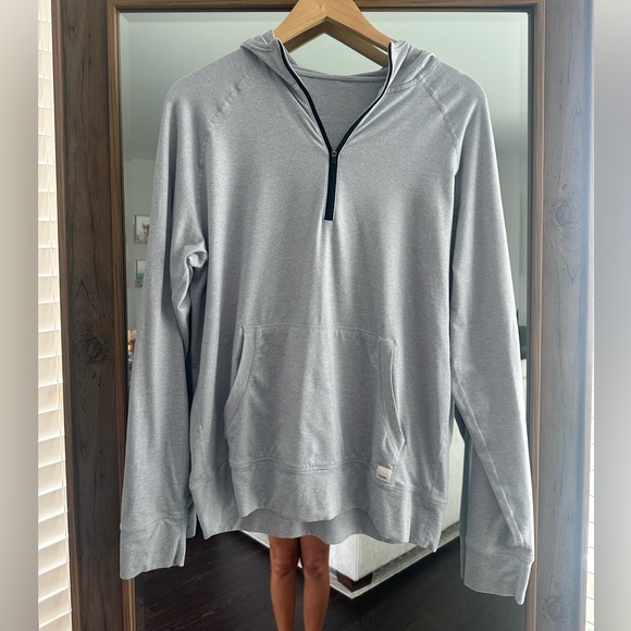 Vuori Ponto Performance Half Zip Hoodie - Picture 7 of 11